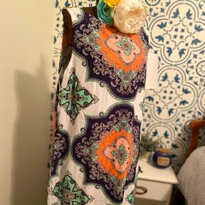 NWT shift dress, lined 16 mid length